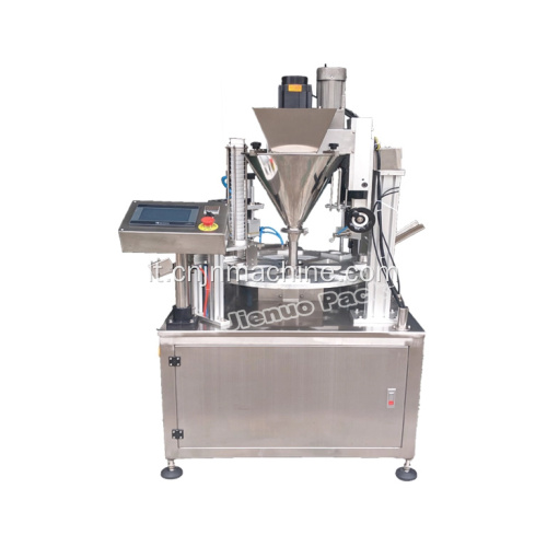 Smulkaus masto automatinė kavos kapsulės užpildymo mašina